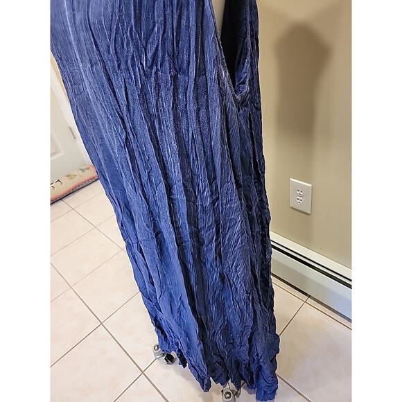 Soft Surroundings Maxi Dress Sz 3x Navy Tank - Picture 5 of 10